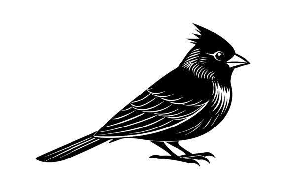 Cardinal Bird Icon Vector Illustration: A Versatile Design Element for Modern Creativity
