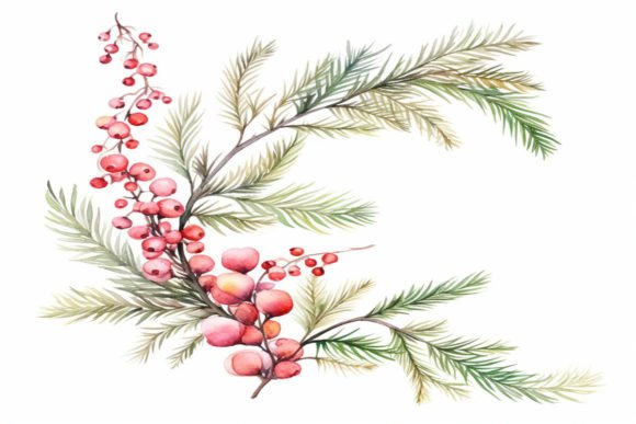 Christmas Plant Background: A Creative Design Essential