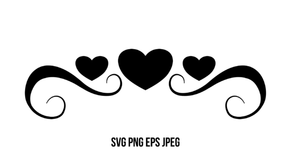 Elegant Romantic Separator: A Timeless Design for Expressing Love and Elegance