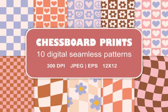Evaluating the Groovy Chessboard Seamless Pattern for Creative Projects