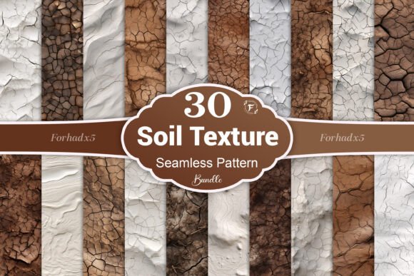 Soil Texture Seamless Pattern: A Natural Design Element